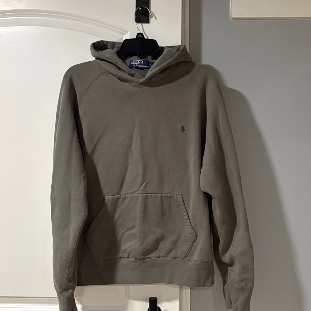 Polo by Ralph Lauren Men's Khaki Hoodie